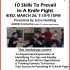 AMOK 10 skills to prevail Wkshp WED MAR 26 www.villaris-ri.com Jesse Harding Middletown RI