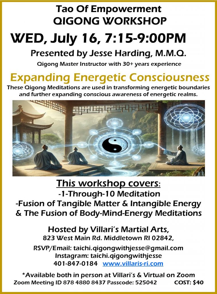 Expanding Energetic Consciousness JULY 16 2025 www.villaris-ri.com Jesse Harding