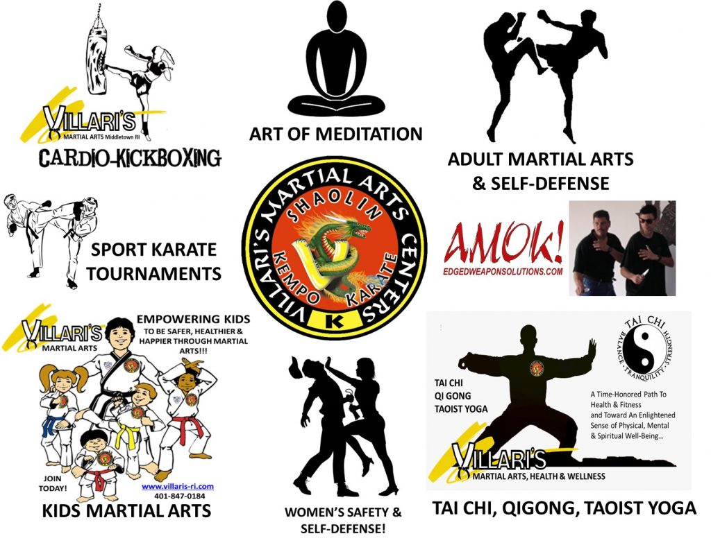 Villaris Martial Arts Center Program Offerings Overview www.villaris-ri.com