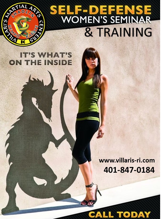 Women Self Defense Training Villaris Martial Arts www.villaris-ri.com