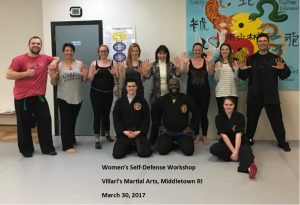 Women Self Def Workshop Mar 2017