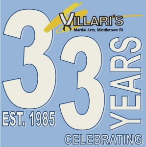 33 Year MIDDLETOWN RI Villaris Logo