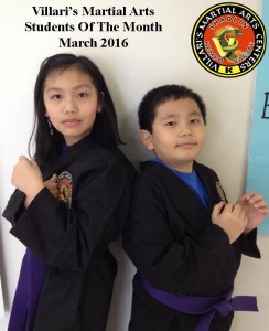 Students of MOnth VillarisMiddletownRI March 2016