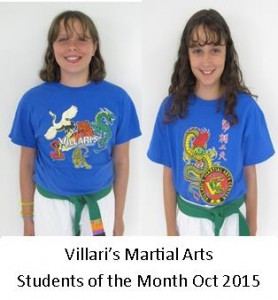 Students of Month OCT 2015