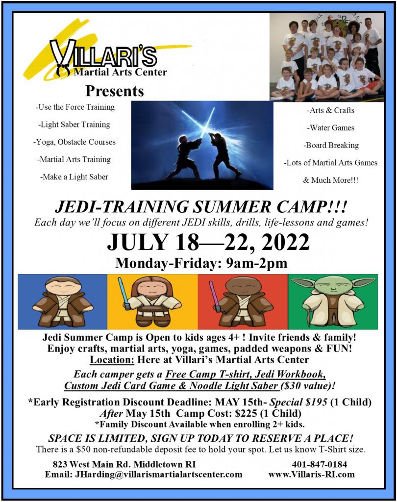 JEDI CAMP JULY 2022 villaris-ri.com J Harding